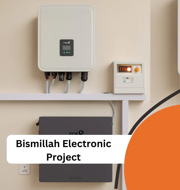 Bismillah Electronics hybrid solar power project installed by Kompas Solar Pvt. Ltd. in Haripur KPK