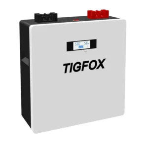 TIGFOX TB2560 wall-mounted LiFePO4 rechargeable battery for solar energy storage systems